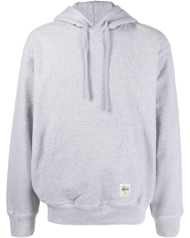 Stüssy Klassischer Hoodie - Grau Grau