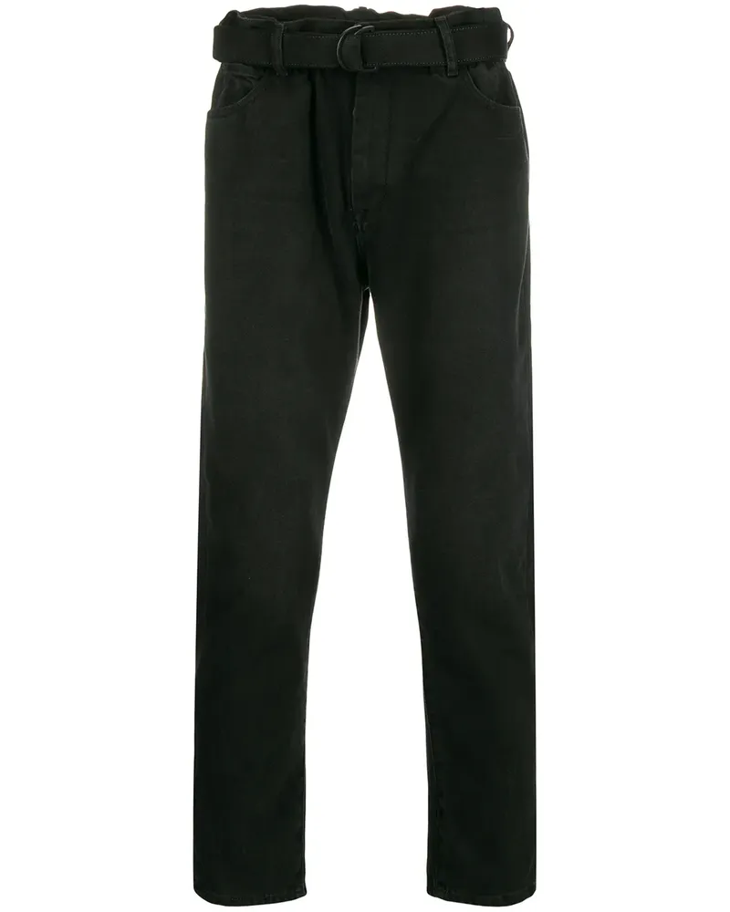OFF-WHITE Tief sitzende Skinny-Jeans - Schwarz Schwarz
