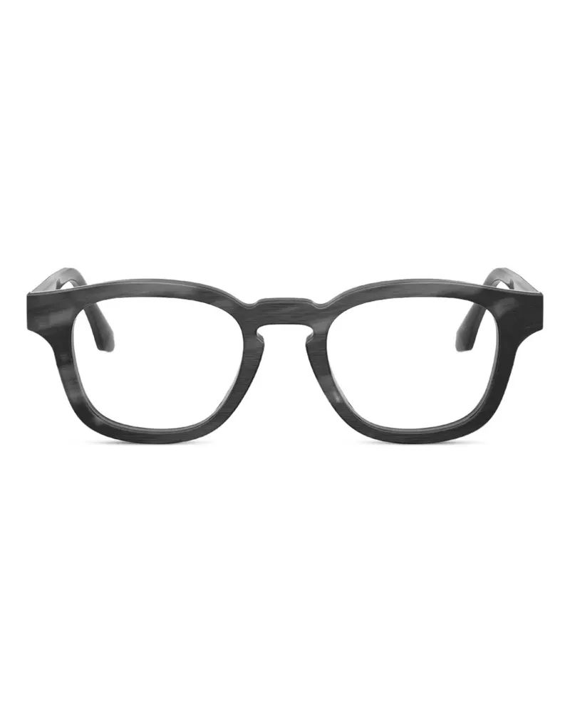 Giorgio Armani square-frame glasses - Grau Grau