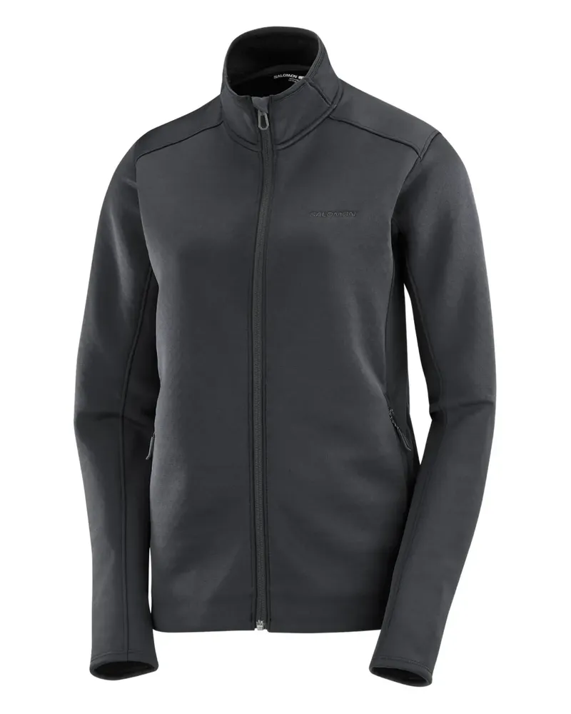 Salomon Outline Warm Sweatshirt - Schwarz Schwarz