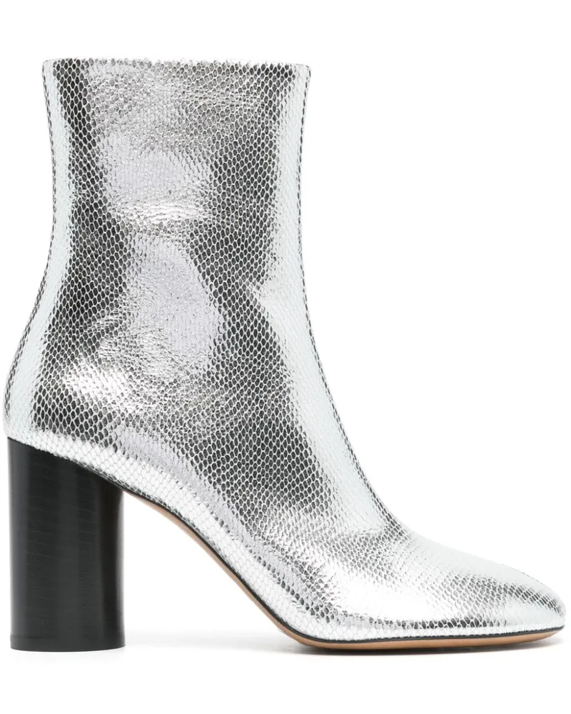 Isabel Marant Labee Stiefel 90mm - Silber Silber