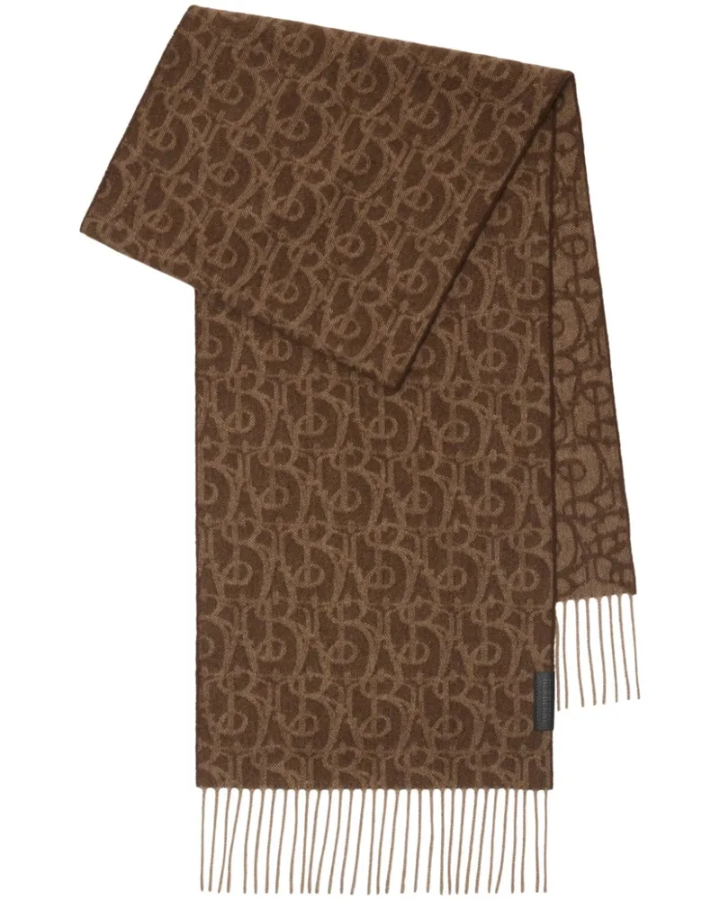 Burberry B Charm Schal - Braun Braun