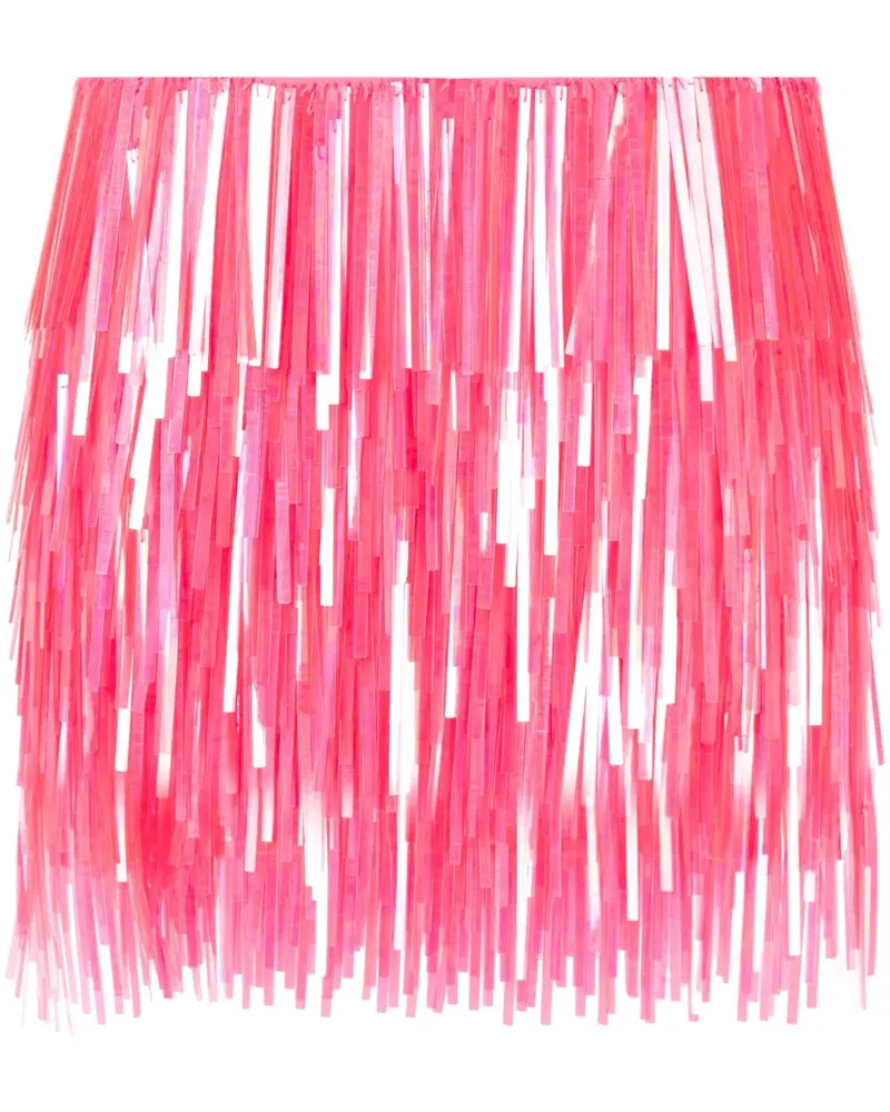 SPORTMAX Gestufter Minirock - Rosa Rosa