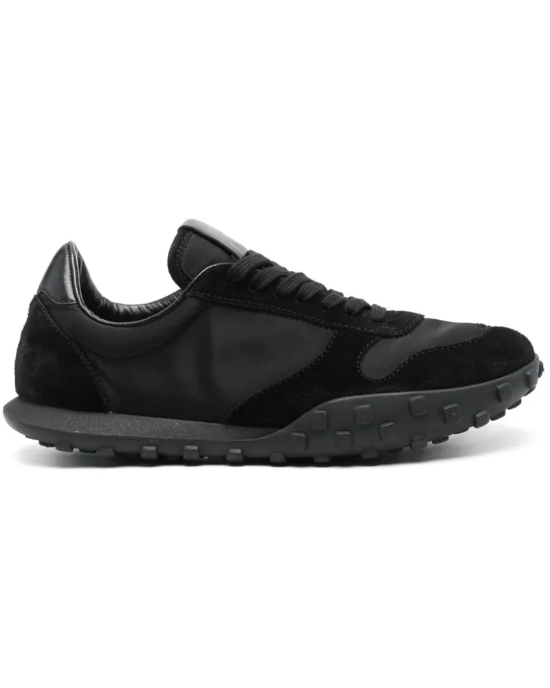 Jil Sander Sneakers mit Einsätzen - Schwarz Schwarz