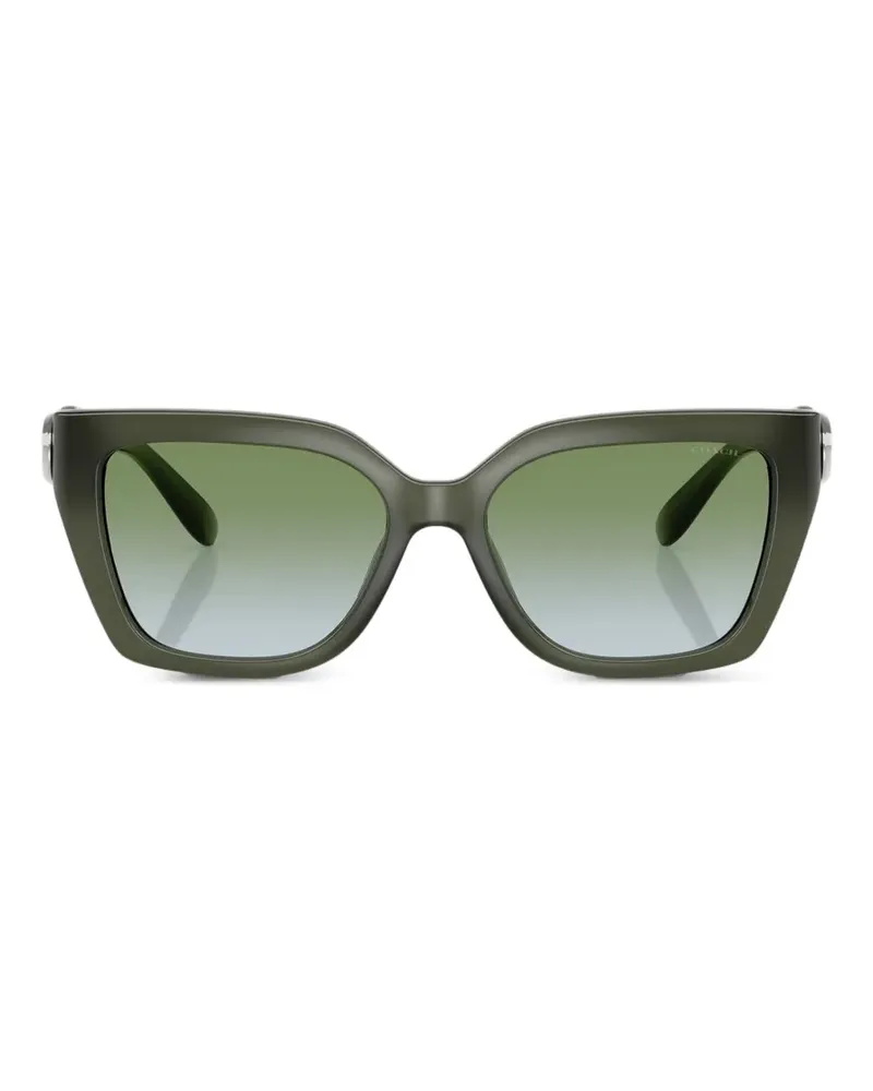 Coach Maxi Sculpted C cat-eye sunglasses - Grün Grün