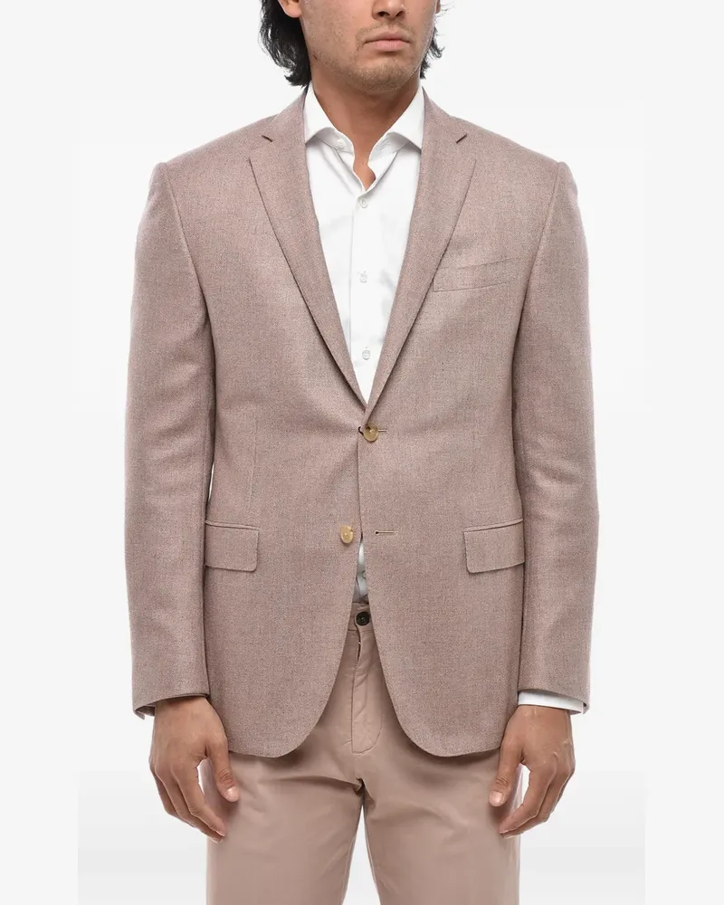Corneliani Academy flap-pockets blazer - Rosa Rosa