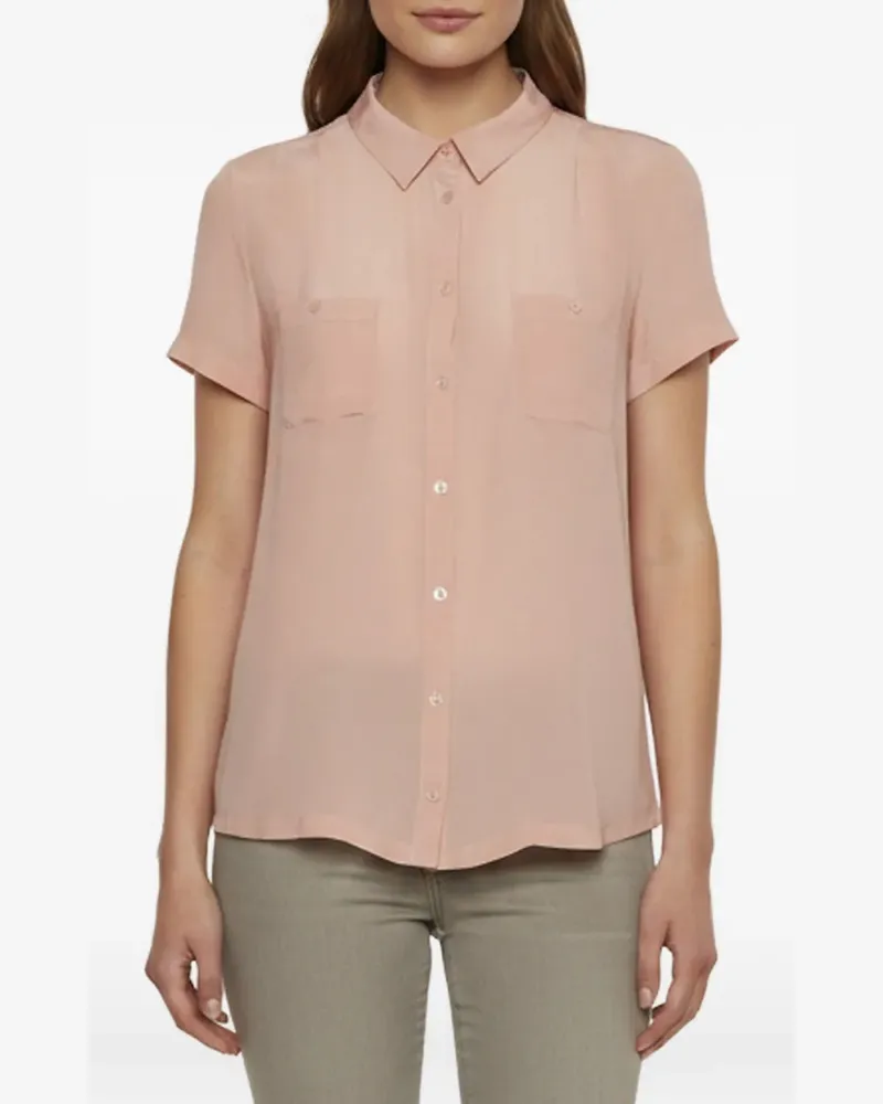 Max Mara Kurzärmeliges Hemd - Rosa Rosa