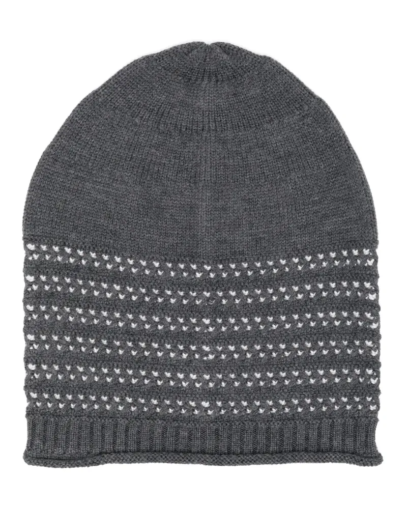 PRIVATE STOCK The Desmond Beanie - Grau Grau