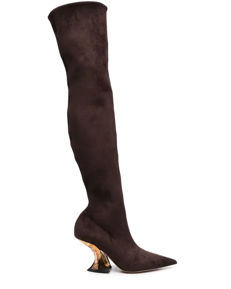 Casadei Stiefel 100mm - Braun Braun
