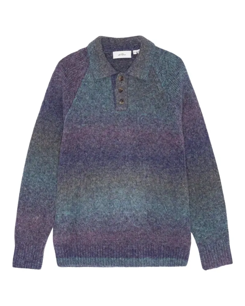 LES DEUX Gradient knitted sweater - Violett Violett