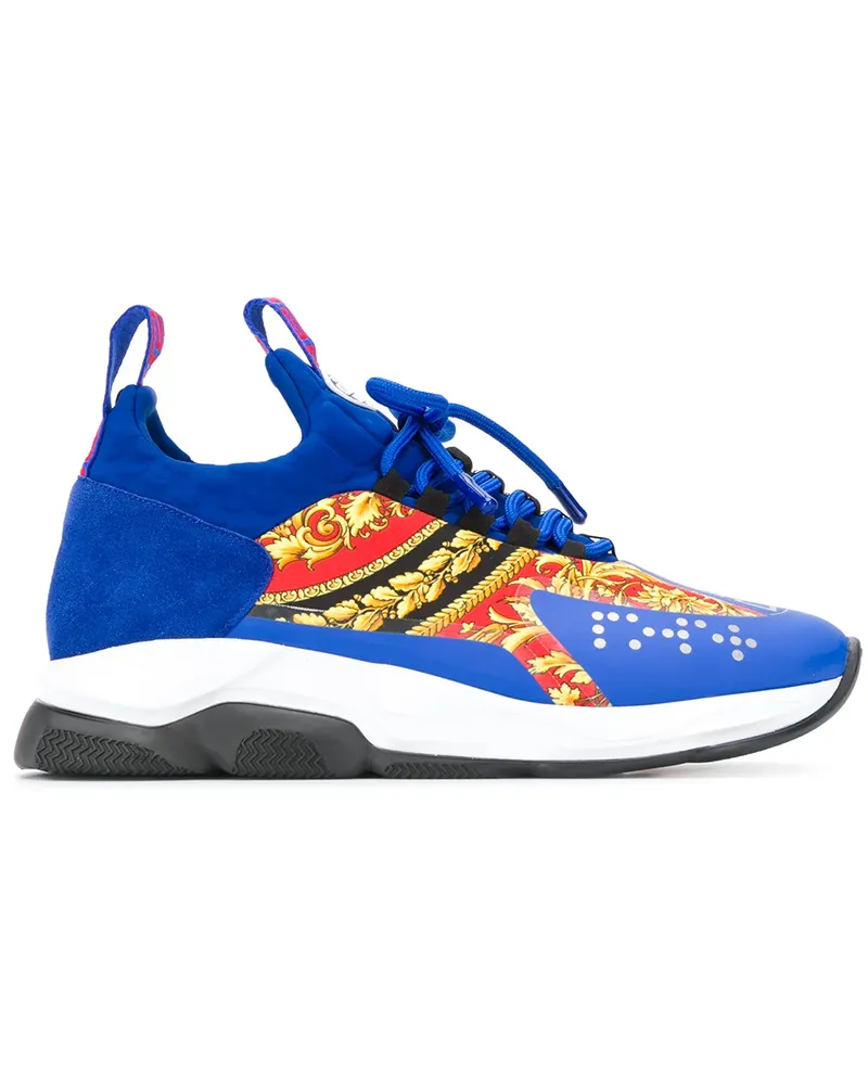 Versace Chain Reaction' Sneakers - Blau Blau