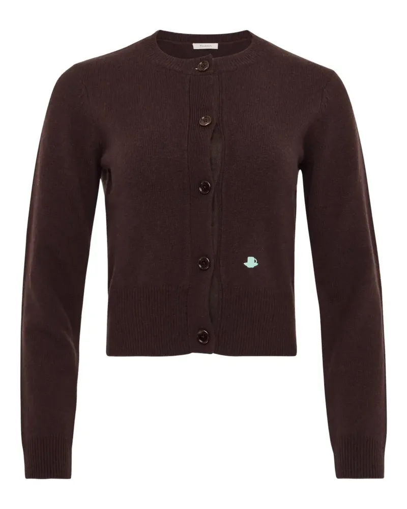 J.W.Anderson Bestickter Cardigan - Braun Braun