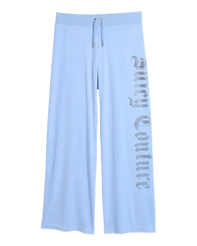 Juicy Couture Gerade Jogginghose mit Logo-Verzierung - Blau Blau