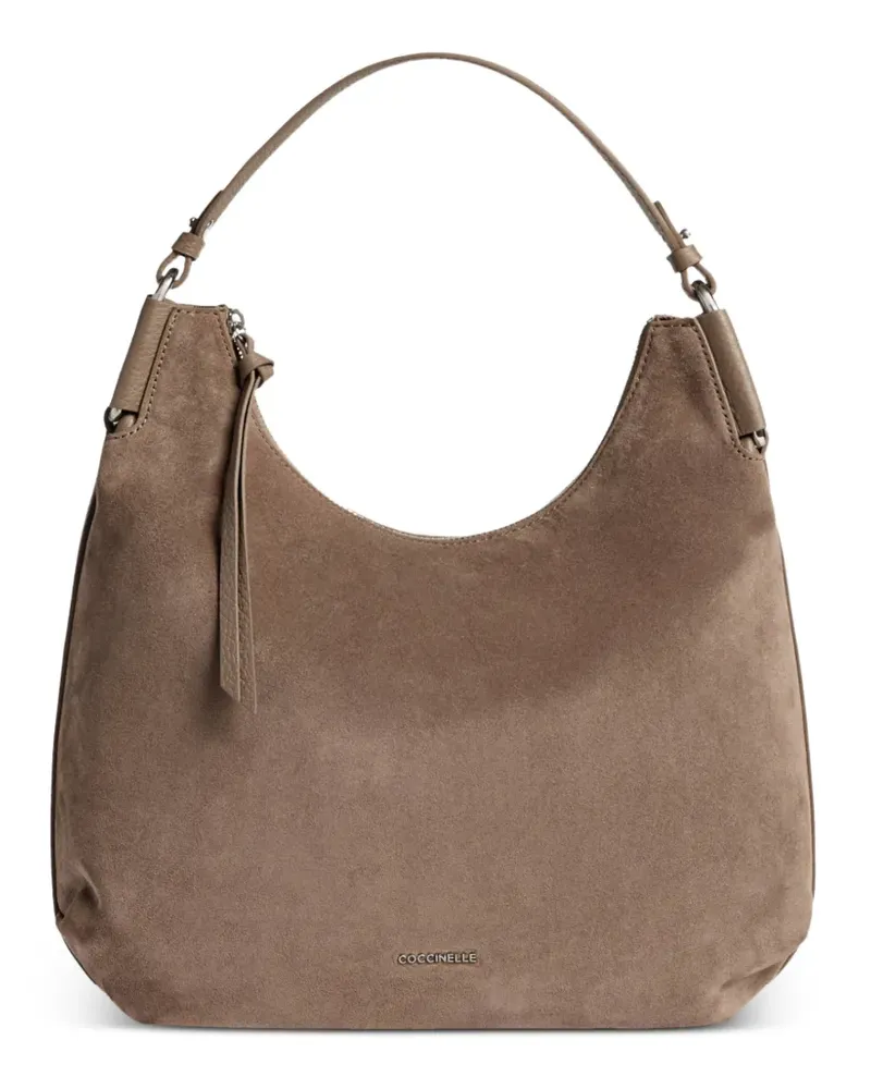 Coccinelle Rebekka Schultertasche mit Reißverschluss - Braun Braun