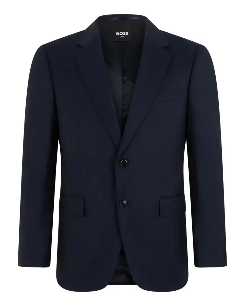HUGO BOSS single-breasted blazer - Blau Blau