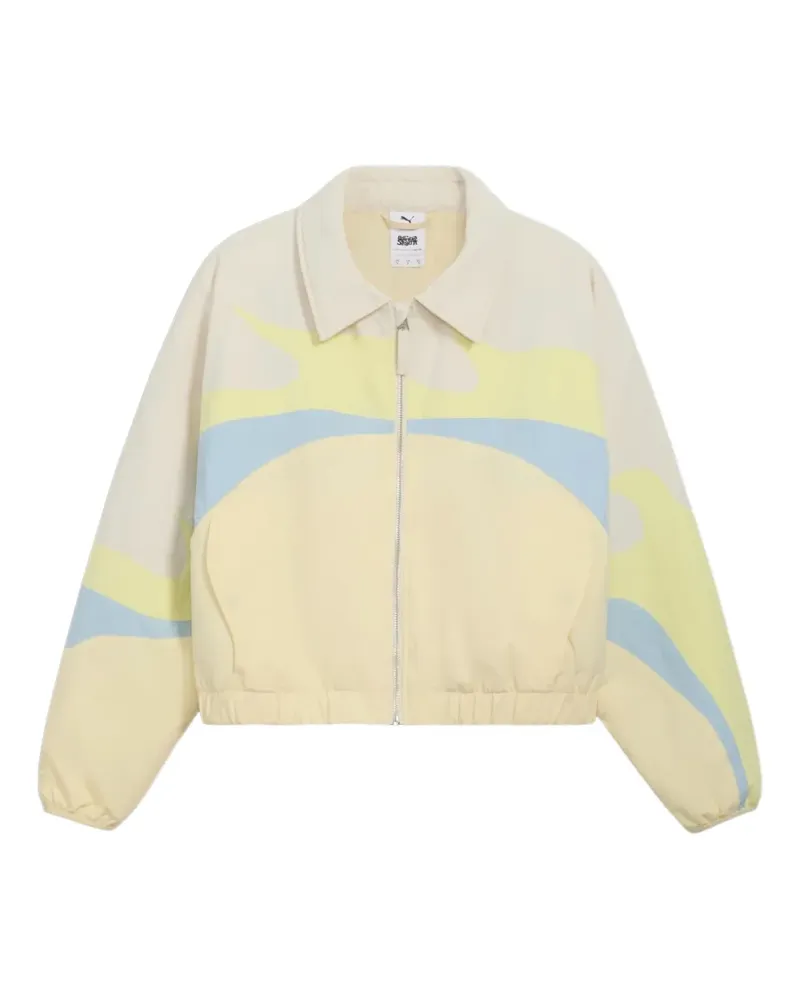 Puma graphic zip jacket - Nude Nude