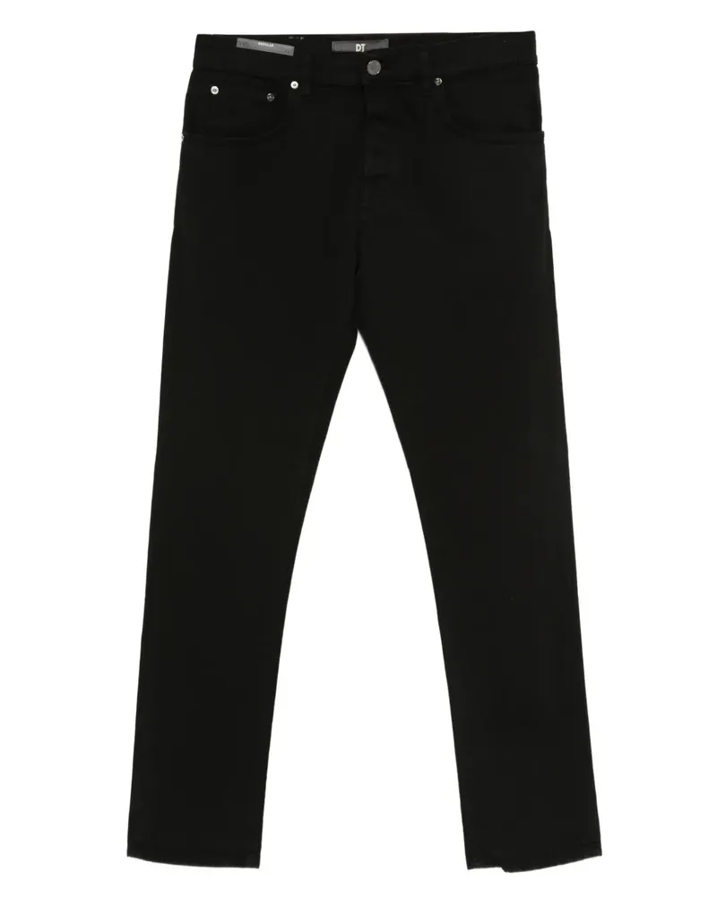 Pantaloni Torino Jeans mit geknöpftem Hosenschlitz - Schwarz Schwarz