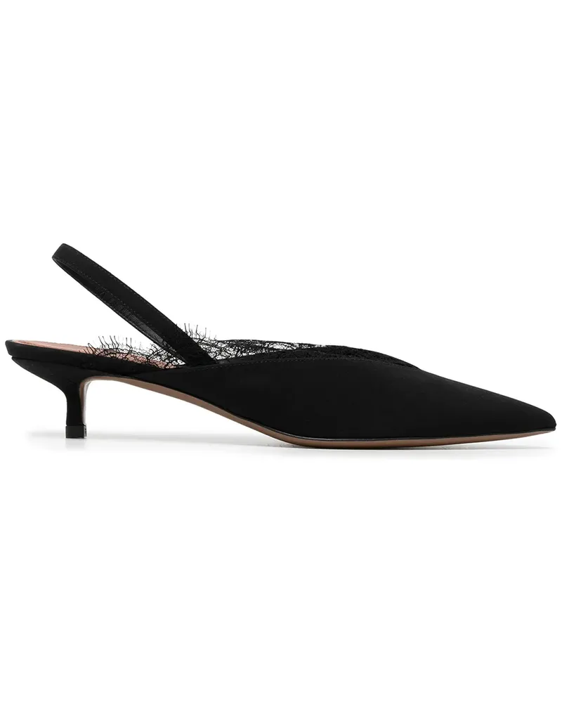 NEOUS Mules aus Wildleder - Schwarz Schwarz