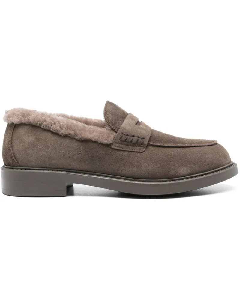 Doucal´s Loafer aus Wildleder - Braun Braun