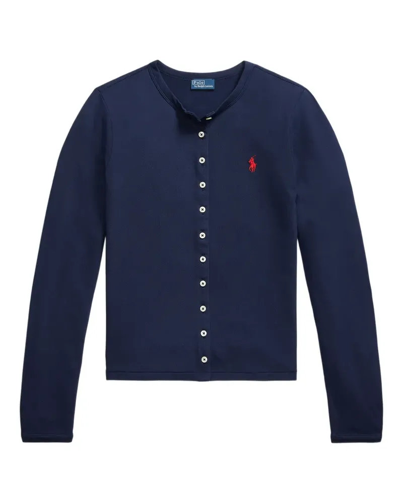 Ralph Lauren Cardigan mit Logo-Stickerei - Blau Blau