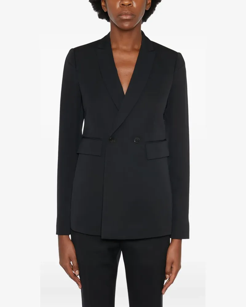 Sapio double-breasted jacket - Schwarz Schwarz