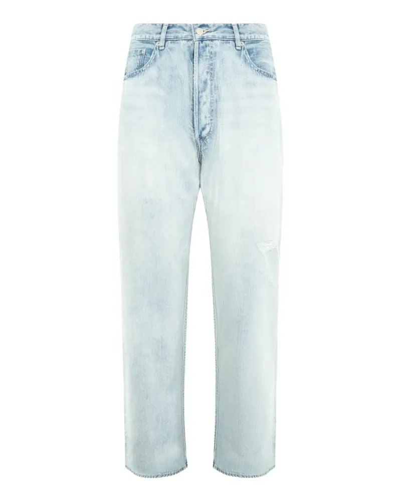 AURALEE faded selvedge jeans - Blau Blau
