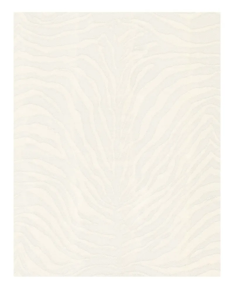Dolce & Gabbana Tapete mit Zebra-Print - Weiß Weiß