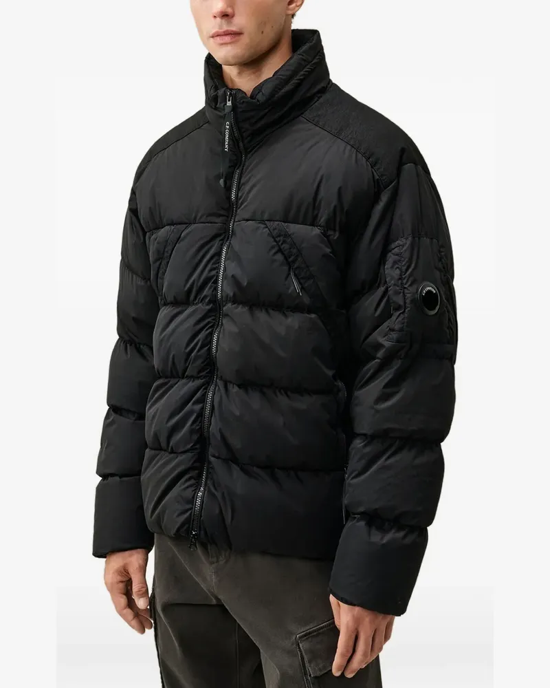 C.P. Company Nycra-R Lens Kapuzenjacke - Schwarz Schwarz