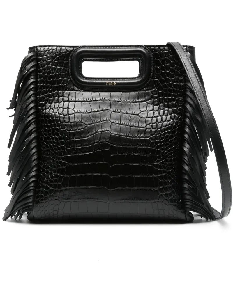 Maje Kleine M Tote Bag - Schwarz Schwarz