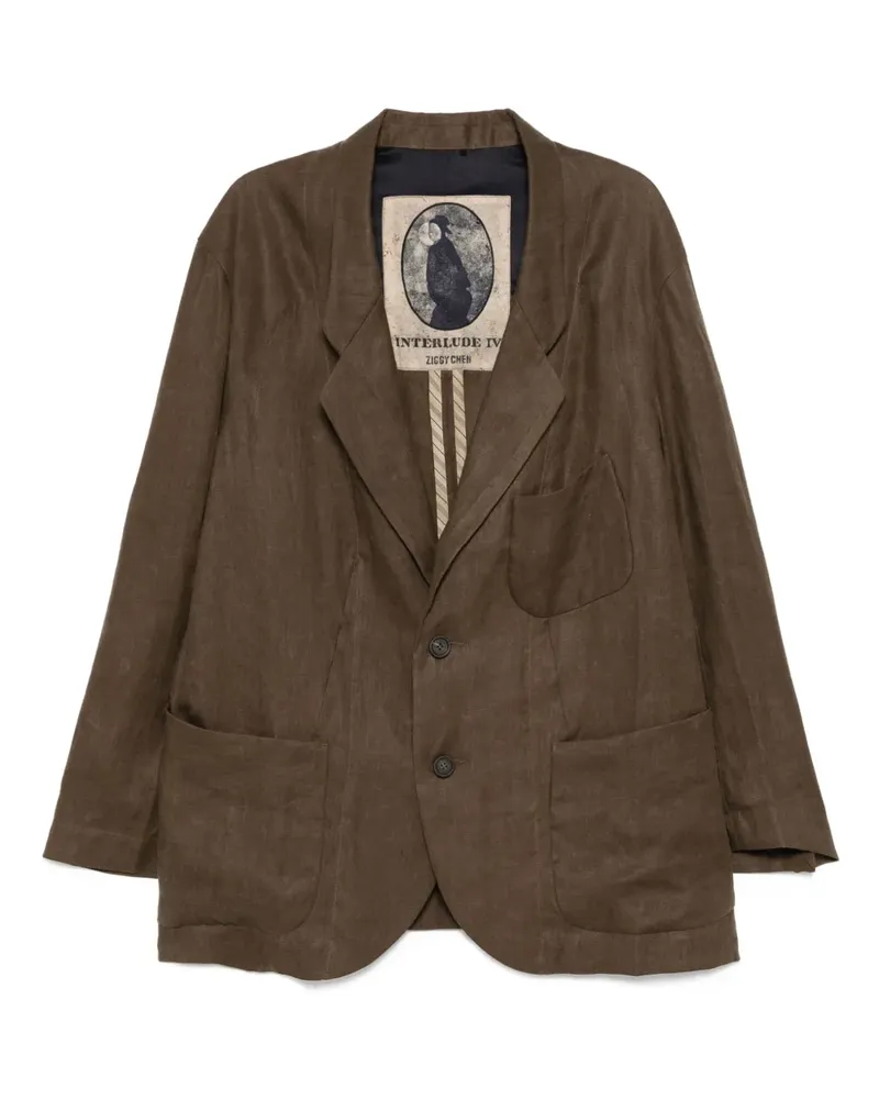 Ziggy Chen Jacke aus Baumwolle - Braun Braun