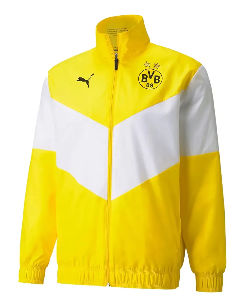 Puma x Borussia Dortmund Pre-Match Jacke - Gelb Gelb