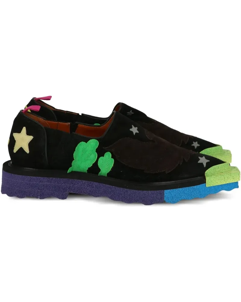 OFF-WHITE Sneakers aus Wildleder - Schwarz Schwarz