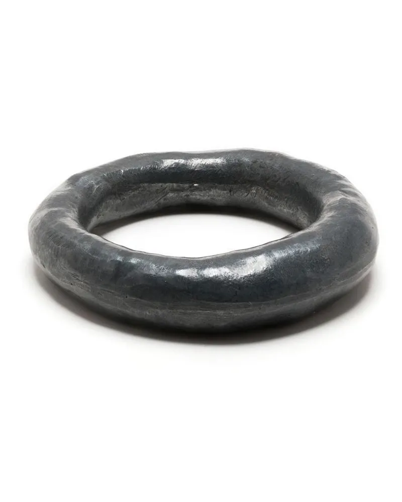 Parts Of Four Gehämmerter Spacer Ring - Schwarz Schwarz