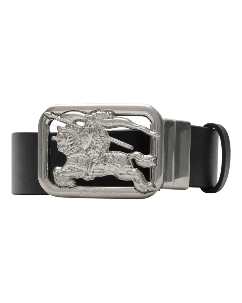 Burberry reversible leather Rider belt​ - Schwarz Schwarz