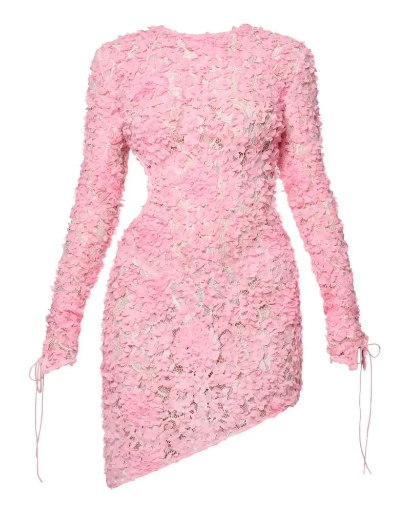 ANOUKI guipure lace asymmetric dress - Rosa Rosa