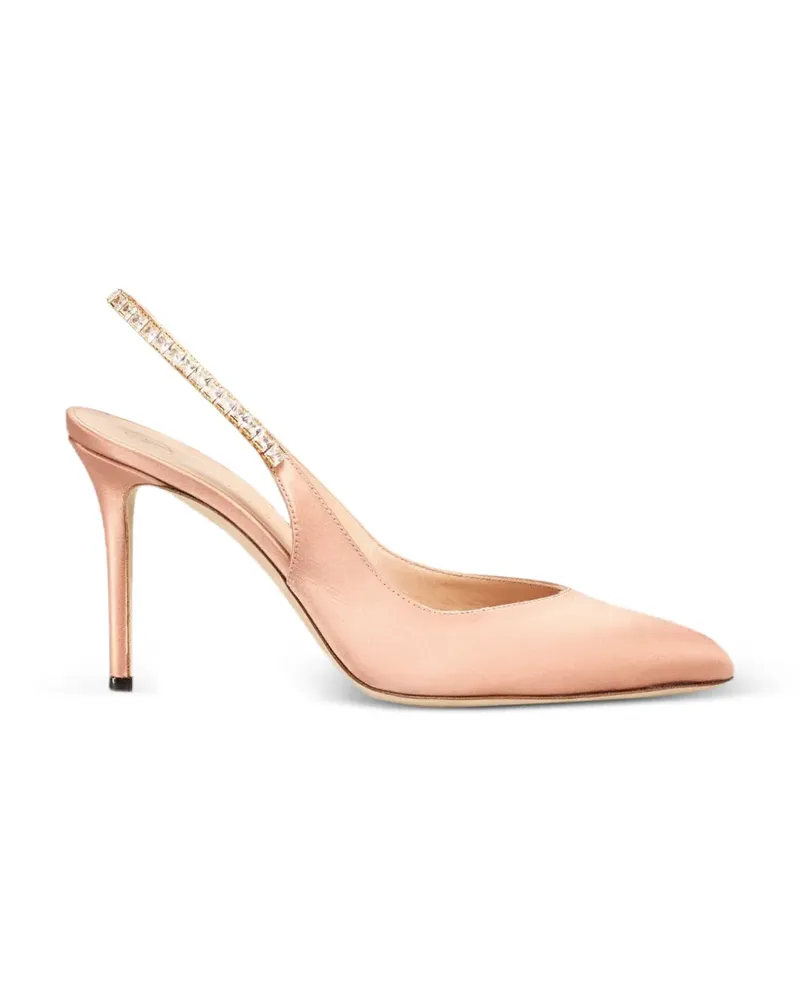 Temperley London Raven Slingback-Pumps - Rosa Rosa