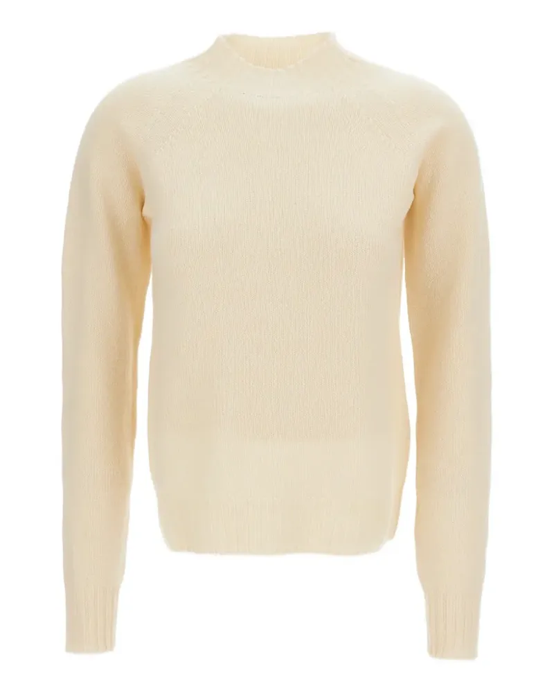 Drumohr  lambswool raglan-sleeve sweater - Nude Nude