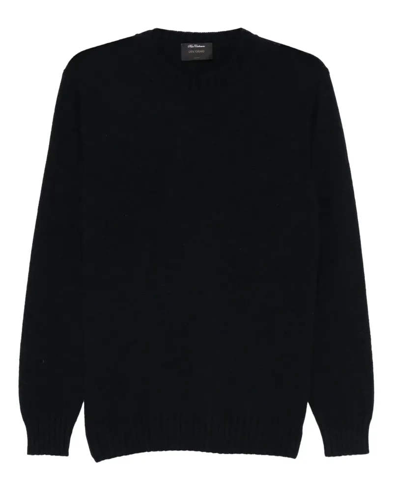 Dell'oglio Pullover mit Rundhalsausschnitt - Blau Blau