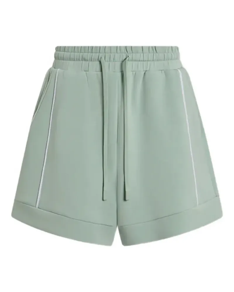 Varley Barnes piping-detail shorts - Grün Grün