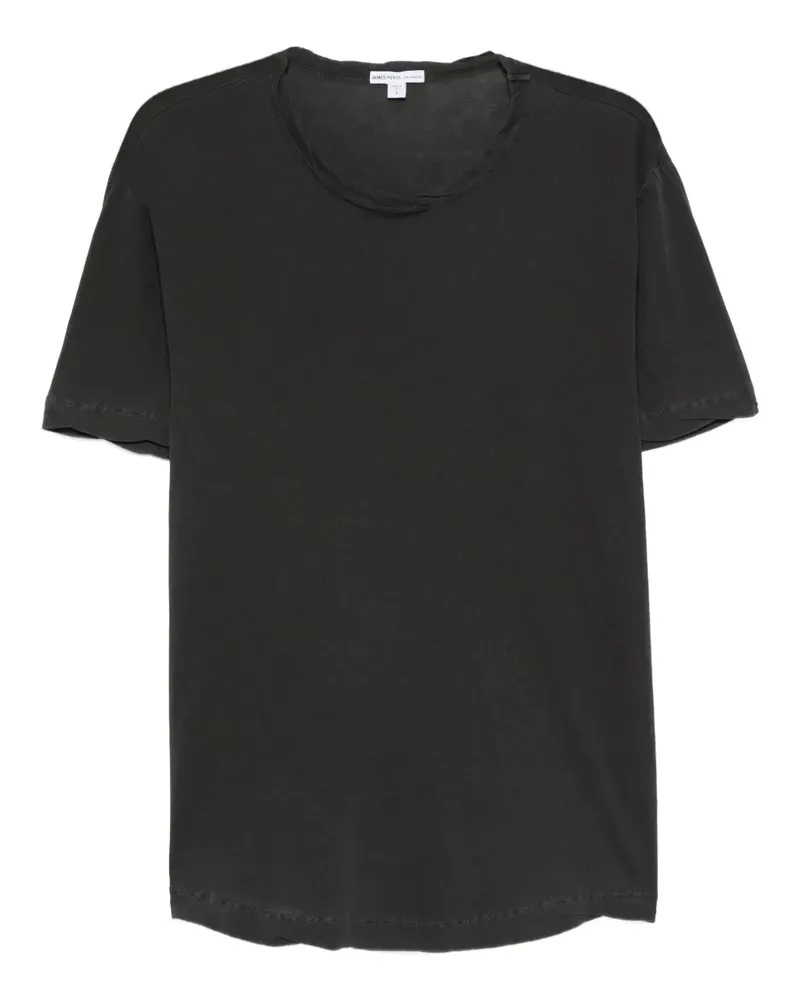 James Perse T-Shirt mit rundem Ausschnitt - Grau Grau