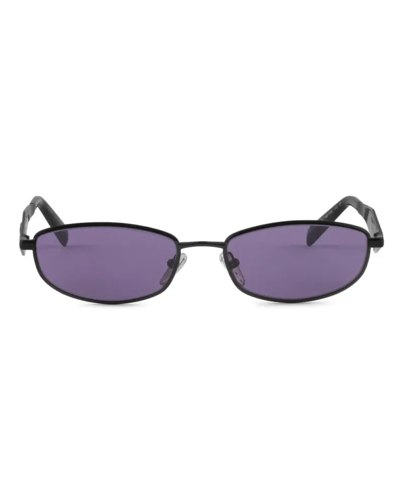Prada sunglasses with Prada logo - Schwarz Schwarz