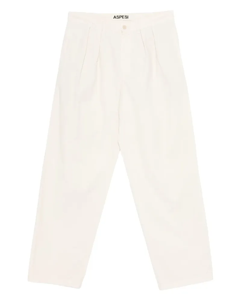 ASPESI Hose mit Bundfalten - Nude Nude
