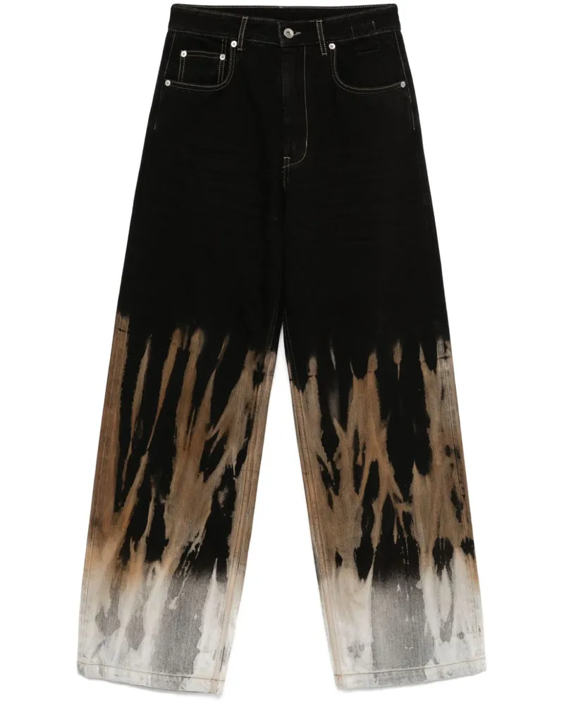DRKSHDW by Rick Owens Geth Jeans - Schwarz Schwarz