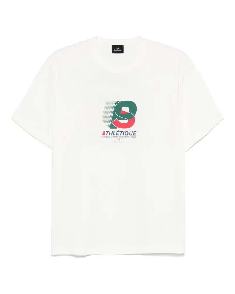 Paul Smith PS Athlétique T-Shirt - Weiß Weiß