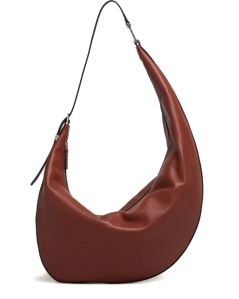 Marni Mittelgroße Dot Schultertasche - Rot Rot