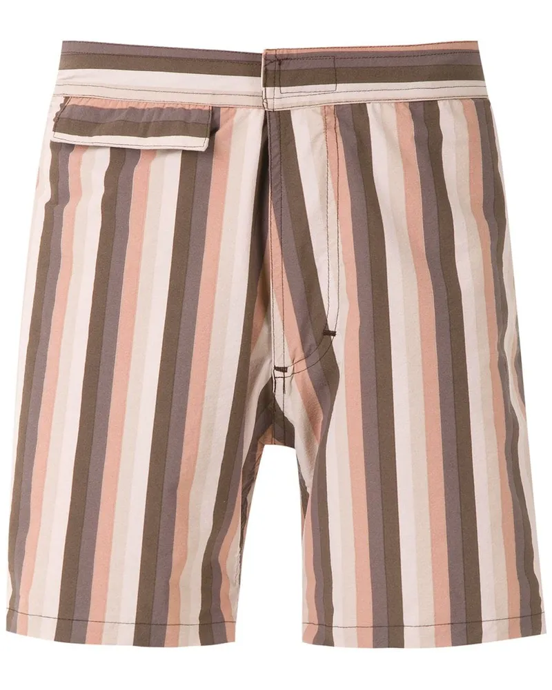 Amir Slama Gestreifte Shorts - Mehrfarbig Mehrfarbig