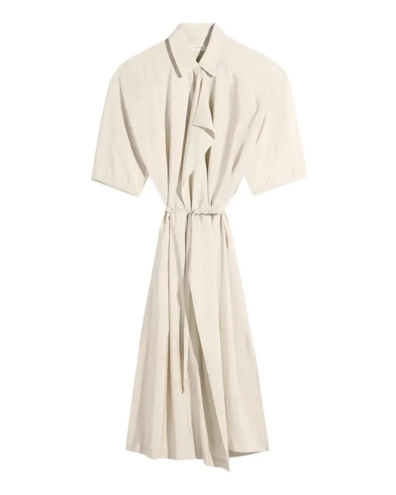 Christophe Lemaire Asymmetrisches Hemdkleid - Nude Nude