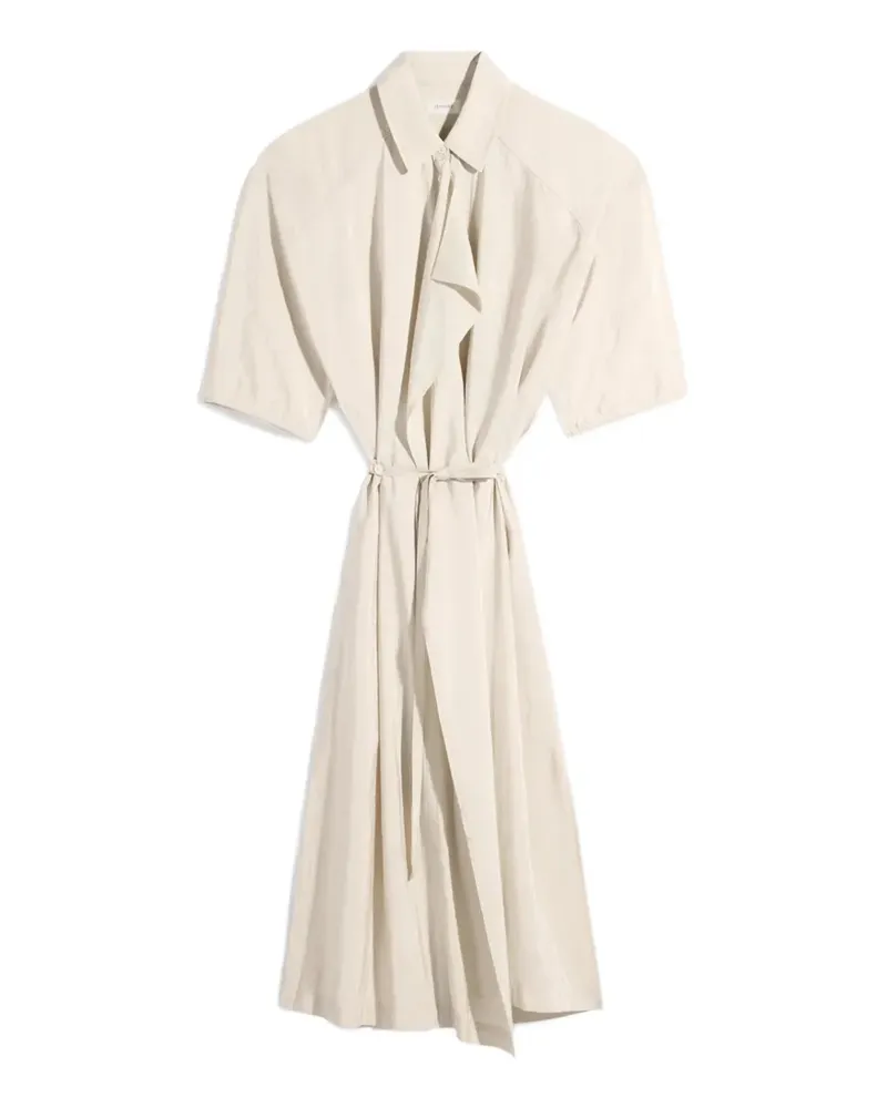 Christophe Lemaire Asymmetrisches Hemdkleid - Nude Nude