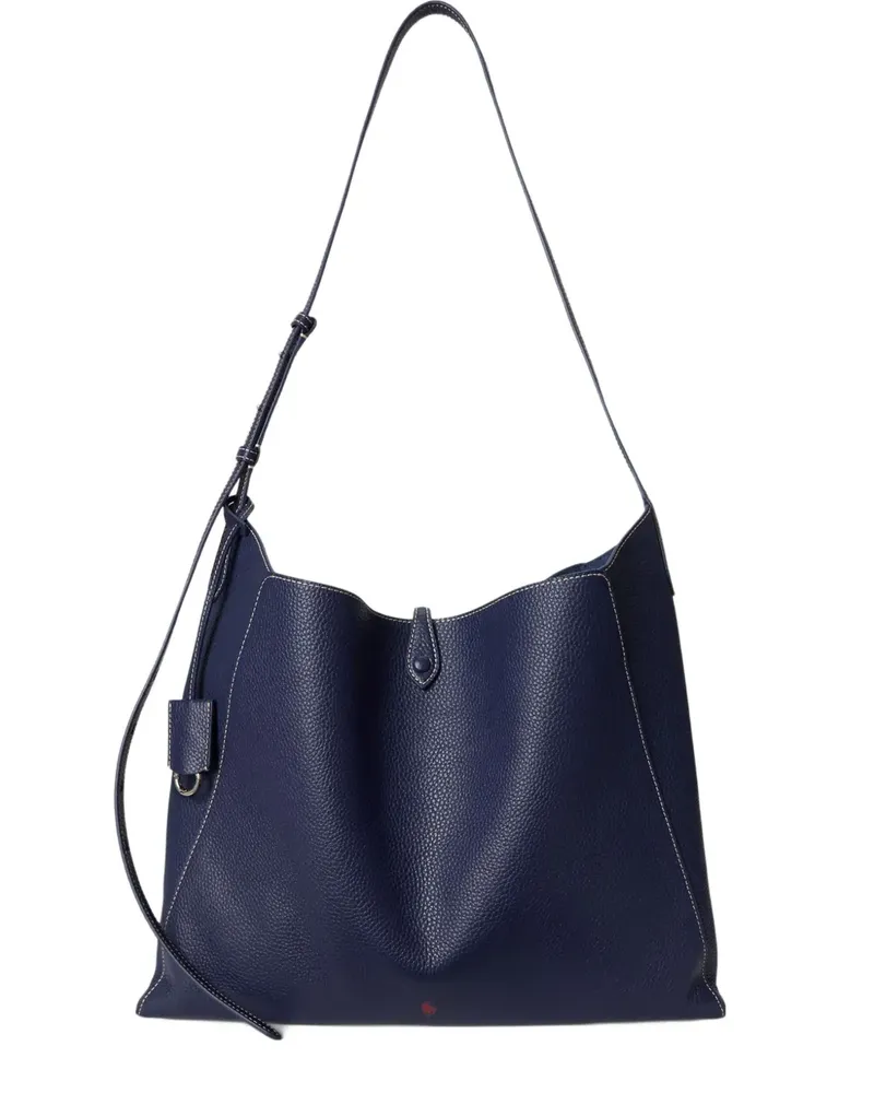 Ralph Lauren Umhängetasche aus Leder - Blau Blau