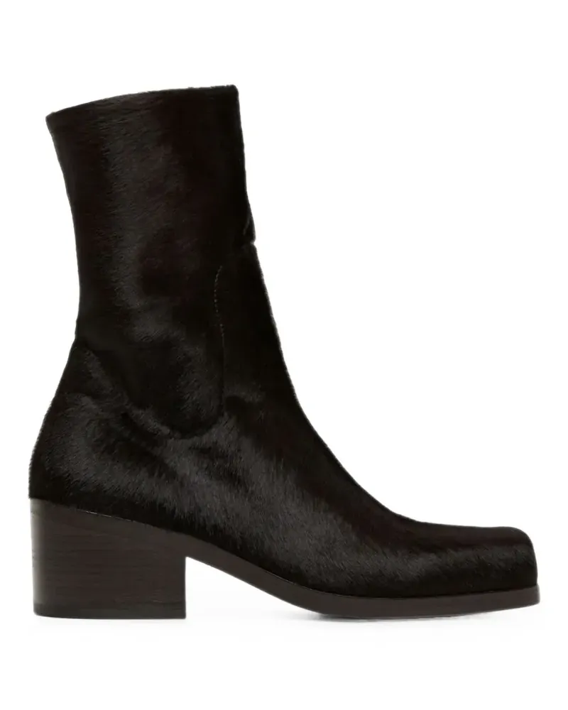Marsèll Cassello calf-hair ankle boots - Schwarz Schwarz